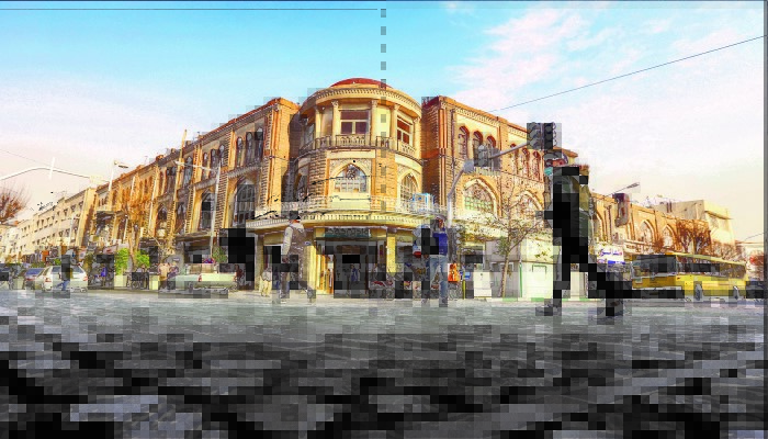 خیابانگردی در تهران