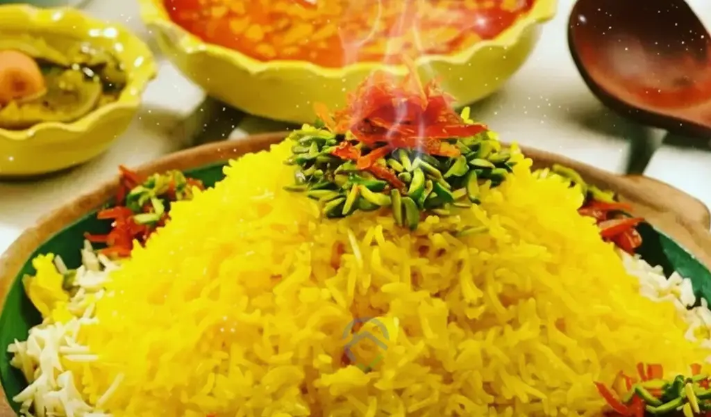 غذاهای محلی شیراز شکر پلو شیرازی