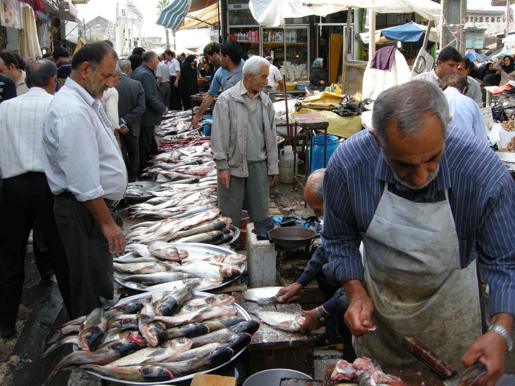 بازار ماهی فروشان