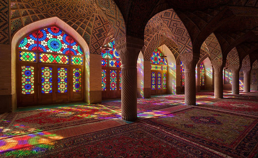 سفربازی - مسجد نصیر الملک، روز شیراز