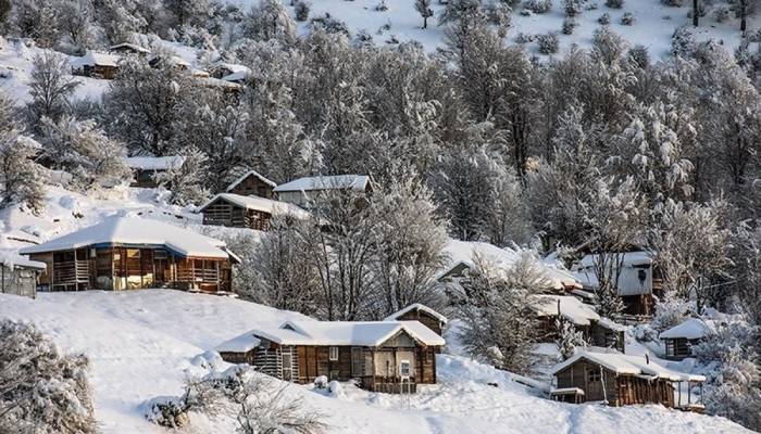 سفربازی - زمستان روستای اربکله رامسر