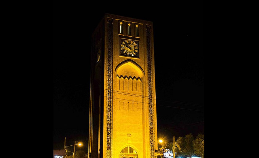 میدان ساعت یزد، اولین ساعت شهری ایران