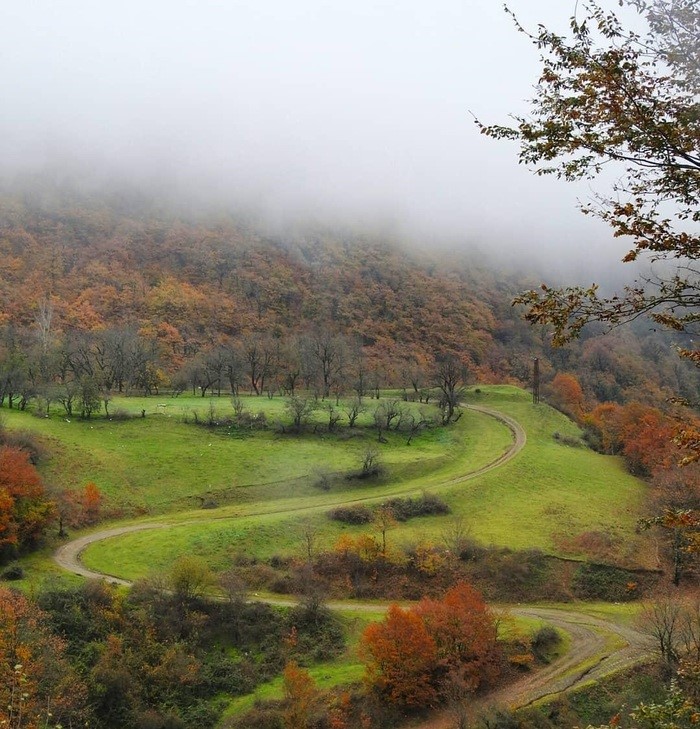 سفربازی - منظره چشم نواز گردنه حیران