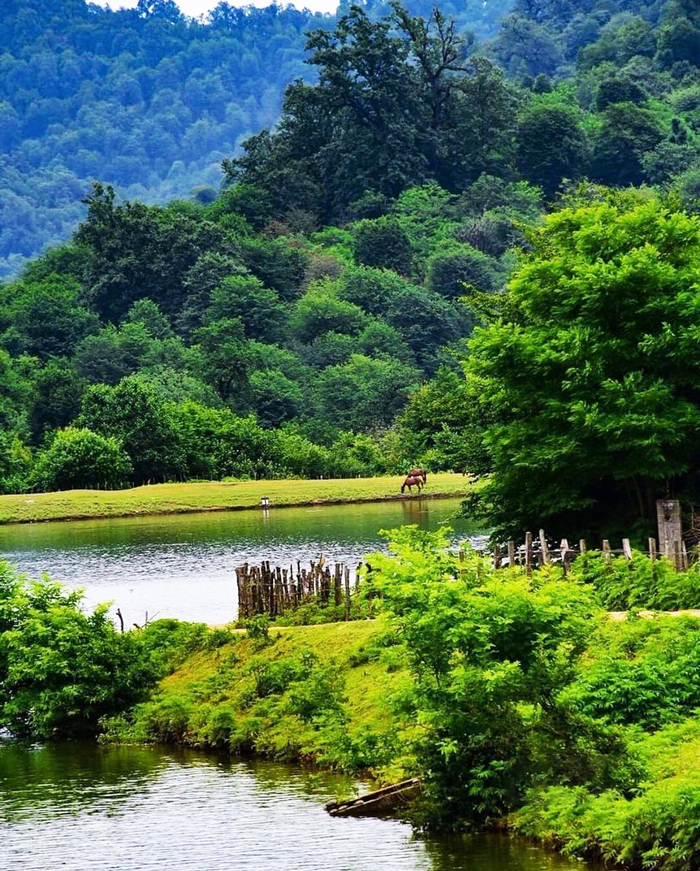 سفربازی - نمایی دیگر از دریاچه 