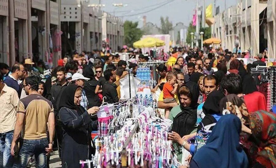 بازار ته لنجی آبادان، بازاری لب مرز ایران و عراق