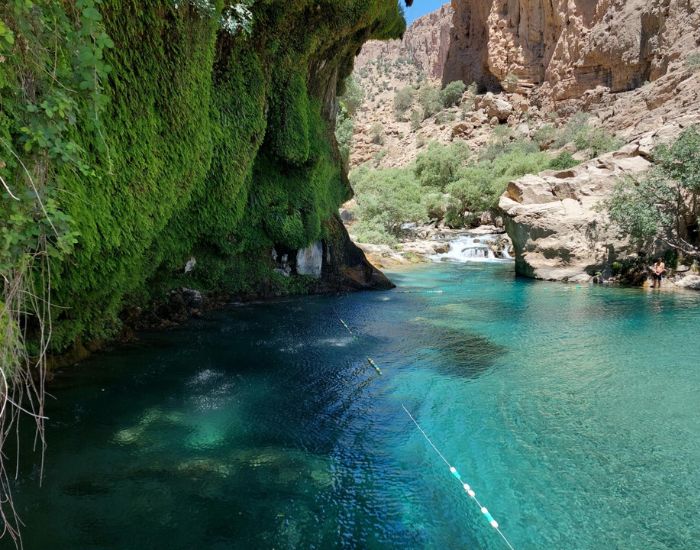 تنگ براق در کجا قرار گرفته است؟