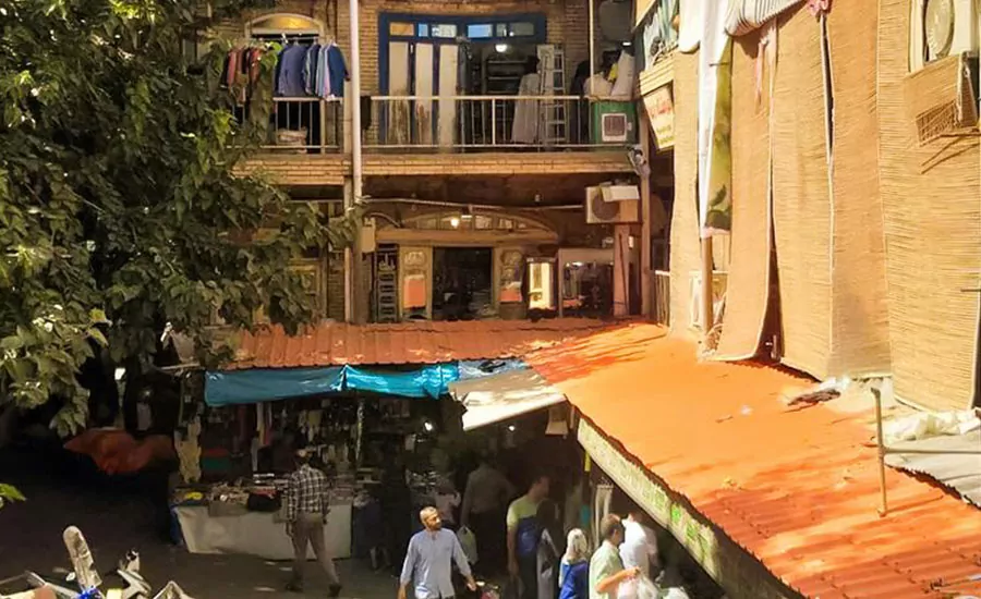 سفربازی - بازار عباس قلی خان