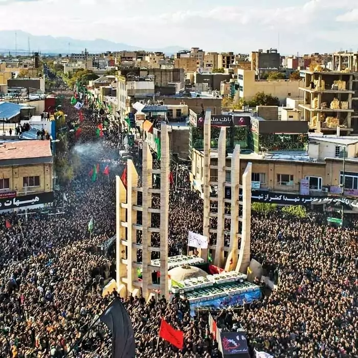 سفربازی - مراسم باشکوه محرم در شهر زنجان