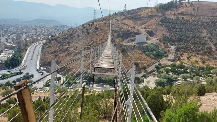 سفربازی - نمایی از مجموعه آبیدر سنندج