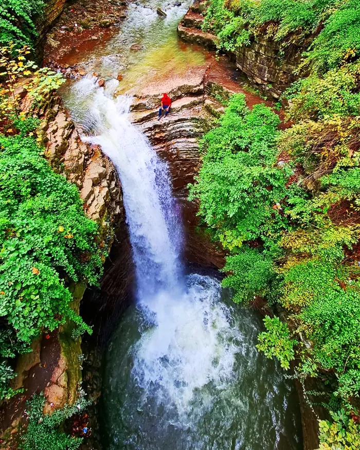 سفربازی - آبشار ویسادار گیلان