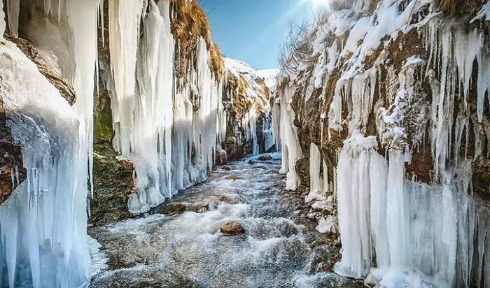 سفربازی - جهنم دره مشگین شهر زمستان