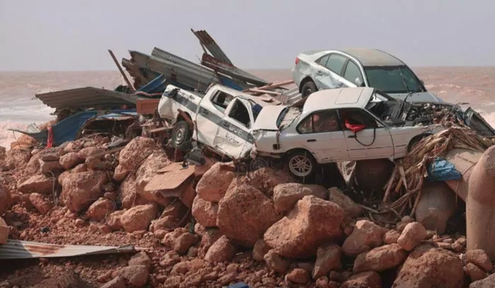 سفربازی - طوفان و سیل ناگهانی در لیبی