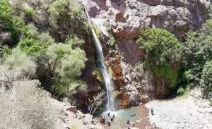 آبشار آبسر جیرفت، آبشاری مرتفع و زیبا در قلب کرمان